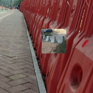 深圳市雅兰车辆隔离小区施工上色栅栏围挡水泥粒厂价直供 源利发